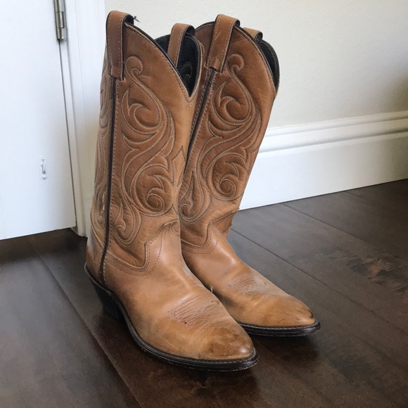 Code West Shoes - Code West Leather Boots 6 1/2